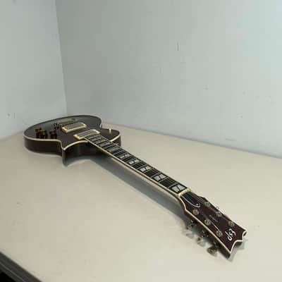 Electric Guitar ESP Eclipse  - see thru black cherry image 11