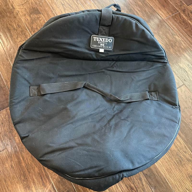 Humes & Berg Tuxedo 2000-2010 24” bass drum case - Black Softshell image 1