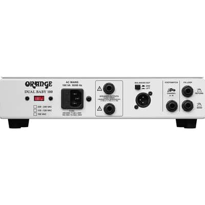 Orange Amplification Dual Baby 100 2-Channel 100W Guitar Amplifier Head with FX image 4