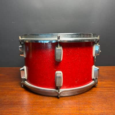 Trixon Luxus 13” Rack Tom 1960s - Red Metallic Sparkle image 2