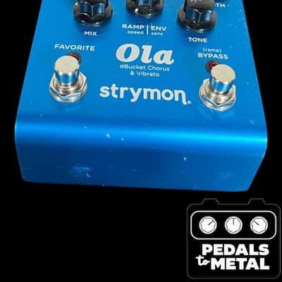 Strymon Ola dBucket Chorus and Vibrato 2010 - Present - Blue - X16312 image 2