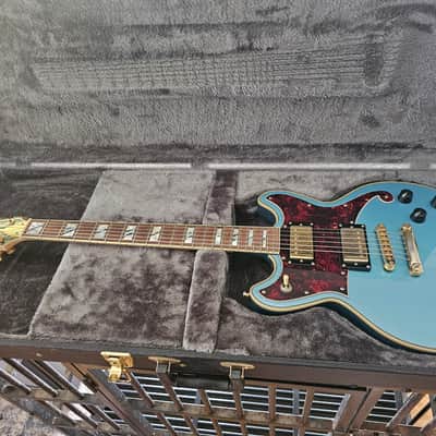 D'Angelico Deluxe Brighton 2019 - 2020 - Steel Blue image 1