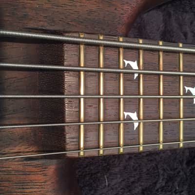 Warwick Dolphin Pro I 5 String Bass 1995 thumb streamer katana image 5