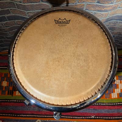 Latin Percussion 11" Patato Quinto Conga Black w/ Remo Skyndeep Head image 13