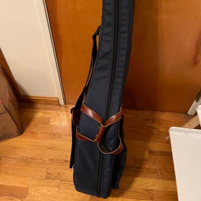 Glenn Cronkhite Dark Blue Ballistic Nylon Acoustic Baritone Guitar Standard Case Gig Bag image 4