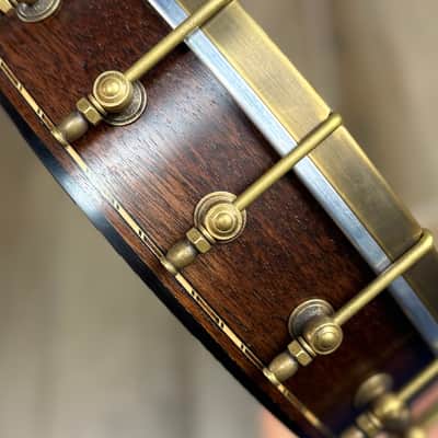Custom Rickard Dobson 11" Banjo Walnut with North Star Tailpiece image 22