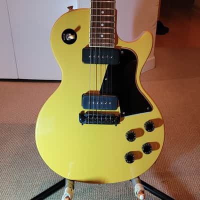Epiphone Les Paul Special 2022 - TV Yellow gloss - Upgraded image 3