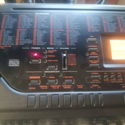 Casio  CTK 711 EX mid-90s - black fully tested image 2