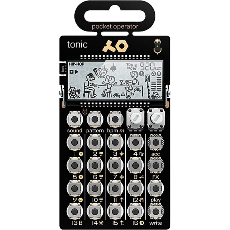 teenage engineering  Pocket Operator PO-32 tonic 2024 - BLACK image 1