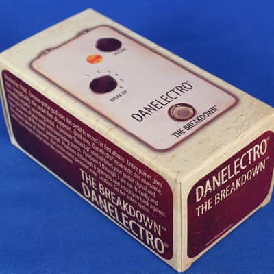 Danelectro The Breakdown Overdrive Boost Electric Guitar Effect Effects Pedal image 7