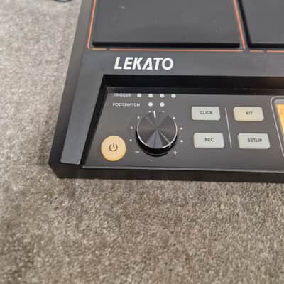 Lekato PD705 - Percussion Pad - Black - Like New w/ Power Supply & Manuals image 4