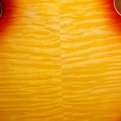 Epiphone ES-335 Figured Raspberry Tea Burst Semi-Hollow Electric Guitar image 15