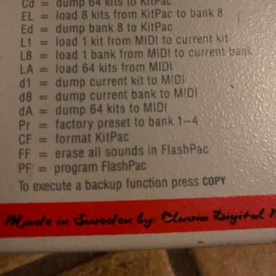 Clavia ddrum AT (Acoustic Trigger) Rare 8-Bit Drum Module, Synth, Machine (RARE) image 7