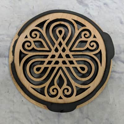 Unknown Celtic Decorative Wooden Soundhole Insert image 4