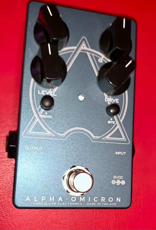 Darkglass Electronics Alpha omicron, Bass Preamp 2010s - Blue image 1