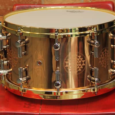 Sonor 8x14" Danny Carey Signature Bronze Snare Drum image 6