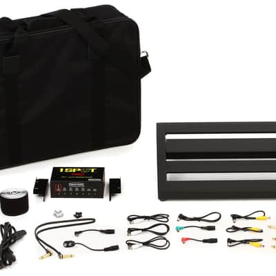 Pedaltrain Compact Gigging Pedalboard Kit with Power and Premium Cables image 1
