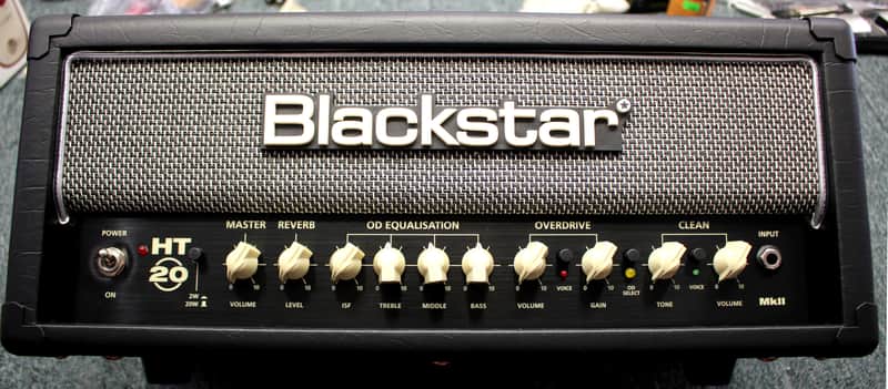 Blackstar HT20RHMKII Studio 20 20W Tube Guitar Amp Head Black w/Footswitch image 1