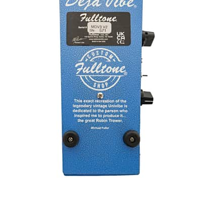 Fulltone Deja Vibe MDV3 V2 Pedal #571 image 6