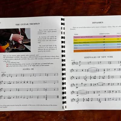 1966 FENDER ELECTRIC GUITAR COURSE BOOK TWO image 6