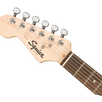 Used Squier Mini Stratocaster Left-Handed - Black w/ Laurel Fingerboard image 4