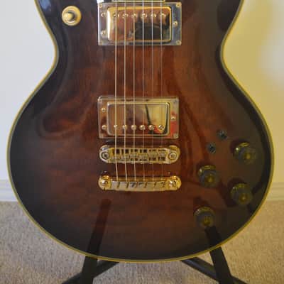 1985 Ibanez AR305AV Artist Super Edition (Antique Violin) image 6