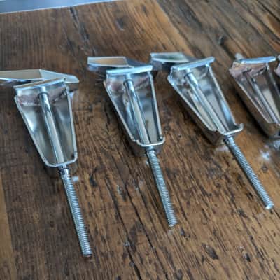 Pearl Bass Drum Tension Rods and Claws (x8) 1990s image 12