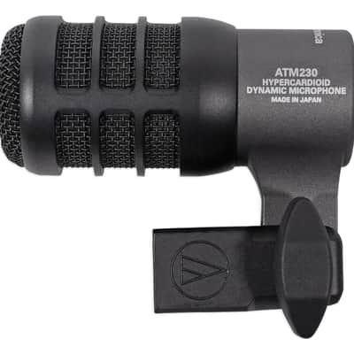Audio Technica ATM230 Hypercardioid Dynamic Instrument Microphone Drum Mic+Mount image 4