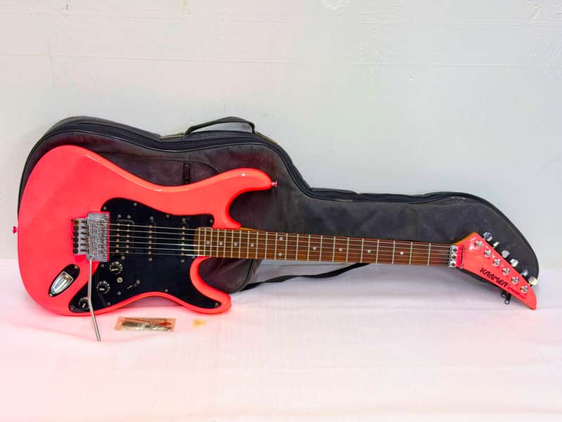 1983 Kramer Striker 300ST 1-OWNER Super Clean Survivor Rare Pink w/ Original Gig Bag image 1