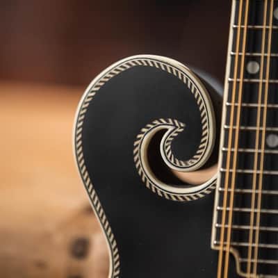 Washburn #M3SEBRK F-Style Solid Top Mandolin With Pickup, Satin image 14