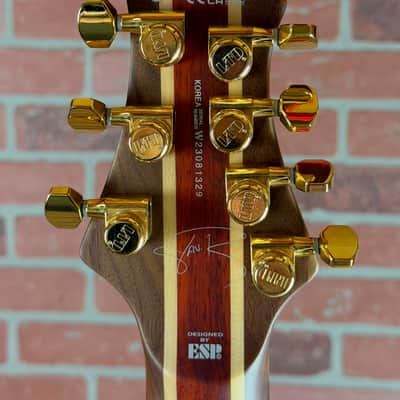 ESP LTD Javier Reyes JR-7 7-string Electric Guitar - Faded Blue Sunburst image 16