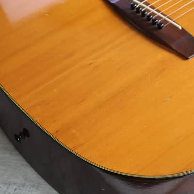 1970's Yamaha Japan FG-160 Folk Acoustic Guitar (Dove) image 3