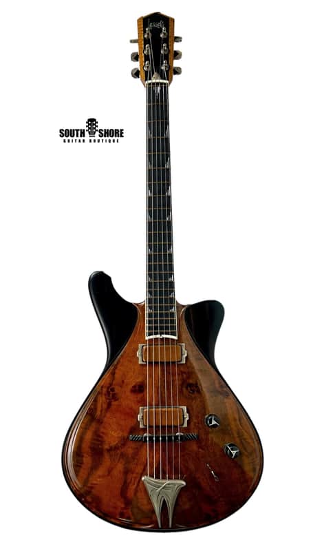Jesselli Guitars Modernaire Circa 1989-1990 Natural Walnut & Ebony (Authorized Jesselli Dealer) *Final price drop* image 1