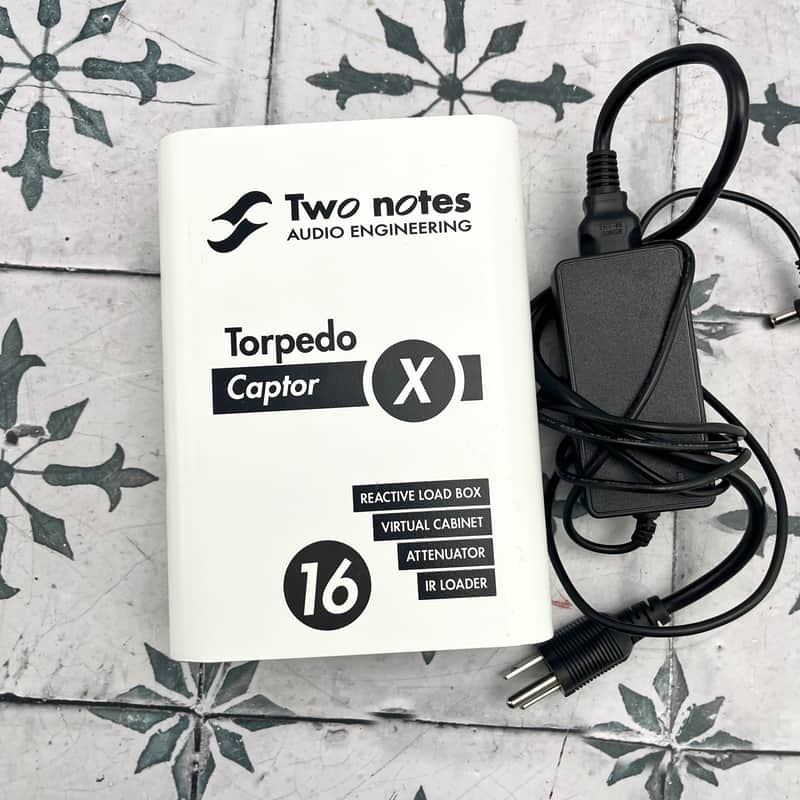 Two Notes Torpedo Captor X 16ohm Stereo Reactive Load Box / Attenuator image 1