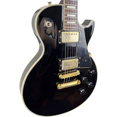 Burny RLC Les Paul Custom - Ebony image 2