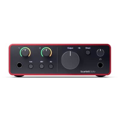 Immagine Focusrite Scarlett Solo 2 x 2 Audio Interface, 4th Gen - 3