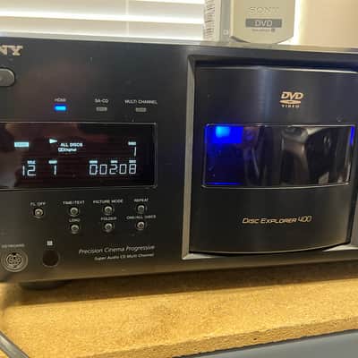 Sony DVP-CX995V 400 Disc Jumbo SACD/DVD/CD Player, HDMI, Component w/ Remote; Tested image 3