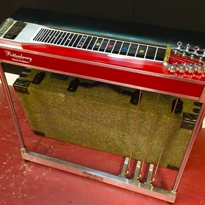 Rittenberry SD10 3x5 Standard Emmons E9 Pedal Steel Guitar Red Mica image 1