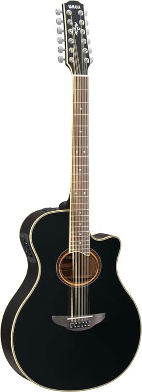 Yamaha APX700II-BL 12-String Thinline Cutaway with Electronics
