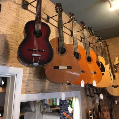 Telestar "Quality Guitar" acoustic 22" scale 1960's Sunburst image 10
