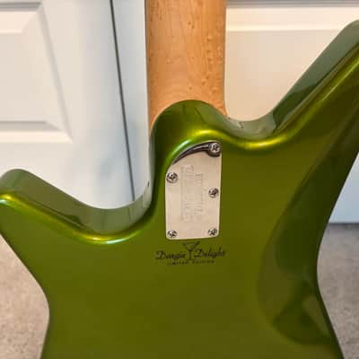 Ernie Ball Music Man Albert Lee Dargie Delight MM-90 2006 - Martini Olive Green image 7