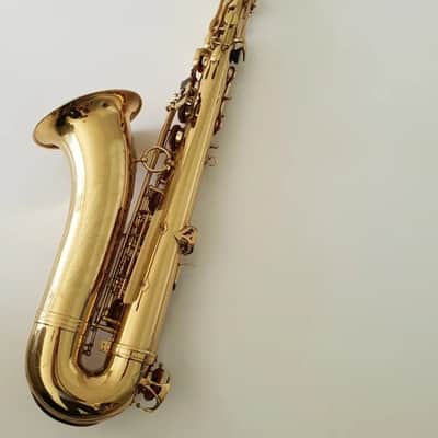 Saxophone Bb Tenor Gold Finish Intermusic Sax with Hard Case - Full Outfit -6 image 2