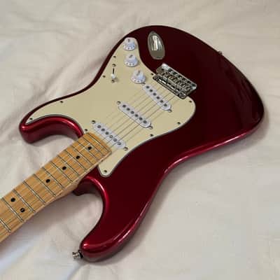 2013 Fender American Standard Stratocaster - Mystic Red Metallic - Upgrades - Free Pro Setup image 6