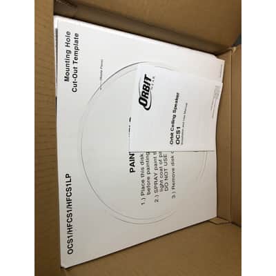 Bogen OCS1 Orbit Near Ceiling Speakers 100W 89.5dB White Audio Commercial HiFi image 3