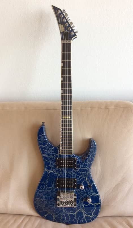 1987 Nuclear Assault guitarist Anthony Bramante’s personal ESP Custom Shop neck-through Strat image 1