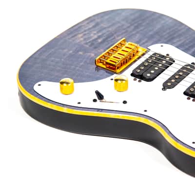 Vigier Excalibur Surfreter Fretless Electric Guitar Owned by Kiko Loureiro image 13