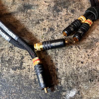 Kimber Kable Hero 2’ RCA interconnect cables - Black/Gold image 5
