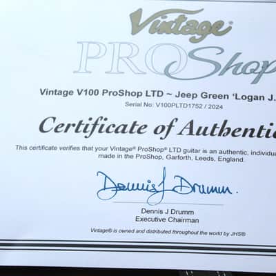 VINTAGE V100 ProShop Logan J Parker, GIGBAG, 4,06 KG image 23