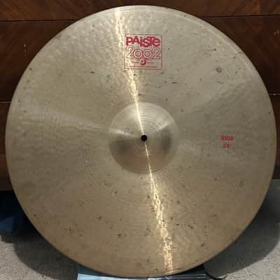 Paiste 24" 2002 Ride Cymbal 1980 - Present - Traditional image 1