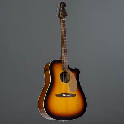 Fender Redondo Player WN Sunburst - Acoustic Guitar image 10